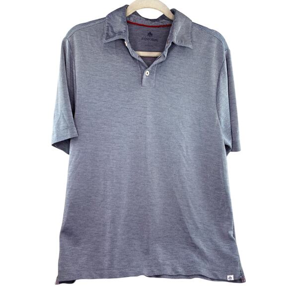 Rainforest Mens Gray Casual Polo Shirt Size Small - Picture 1 of 8